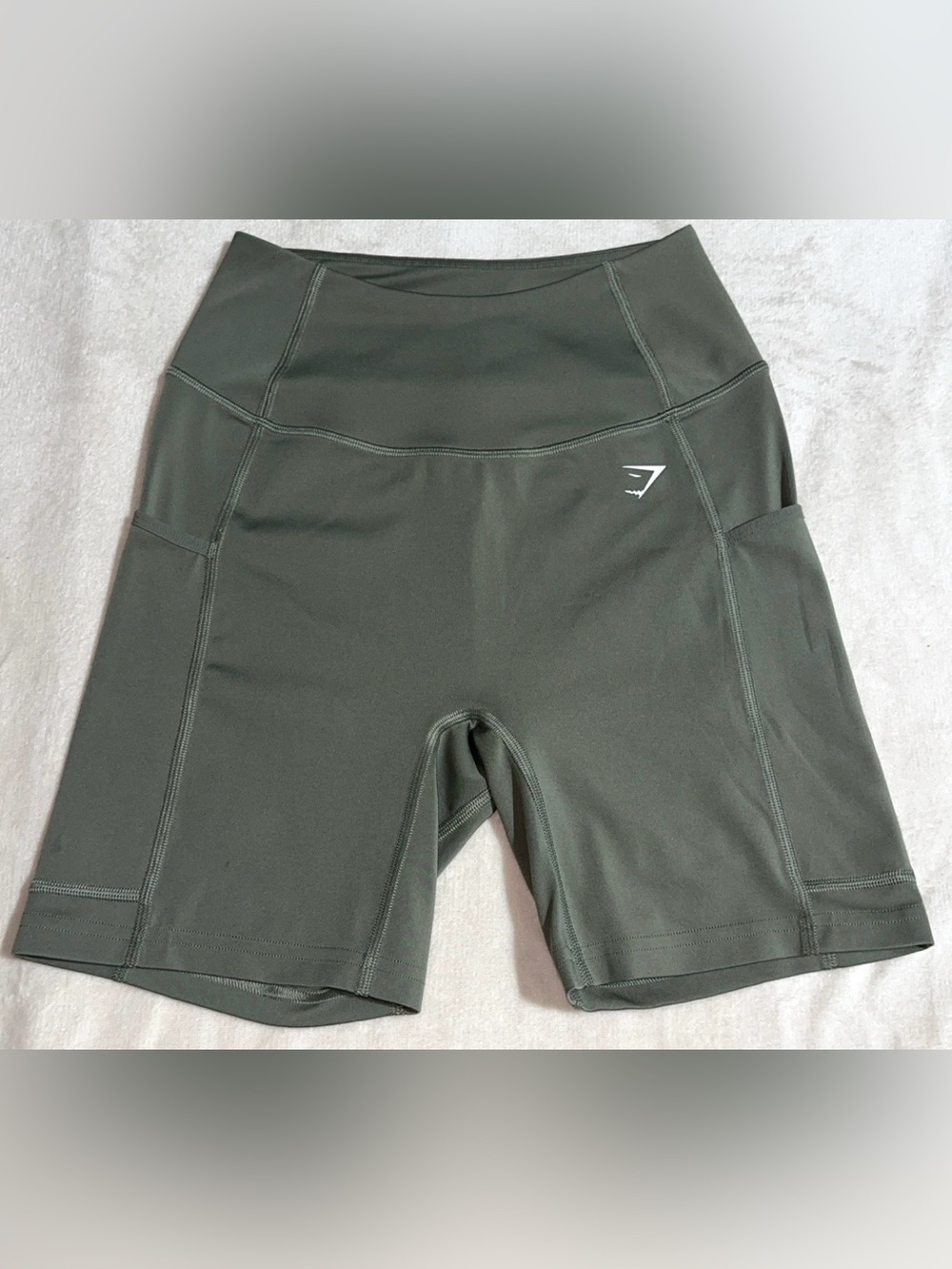 Gymshark High-Waist Pocket Bike Shorts